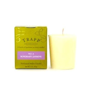 TRAPP No. 6 Wild Rosemary/Jasmine 2 oz. Votive Candle